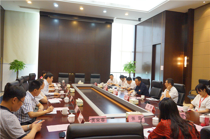 錢一平帶隊赴三房巷集團學習交流