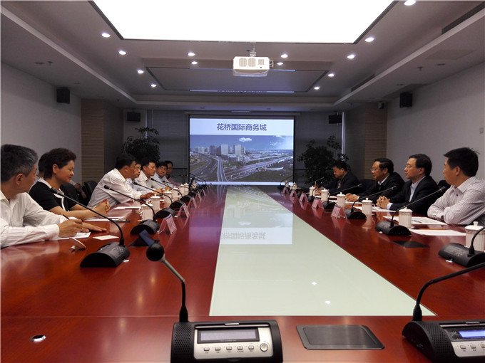 王正喜、周勇與昆山市委書記管愛國舉行工作會談