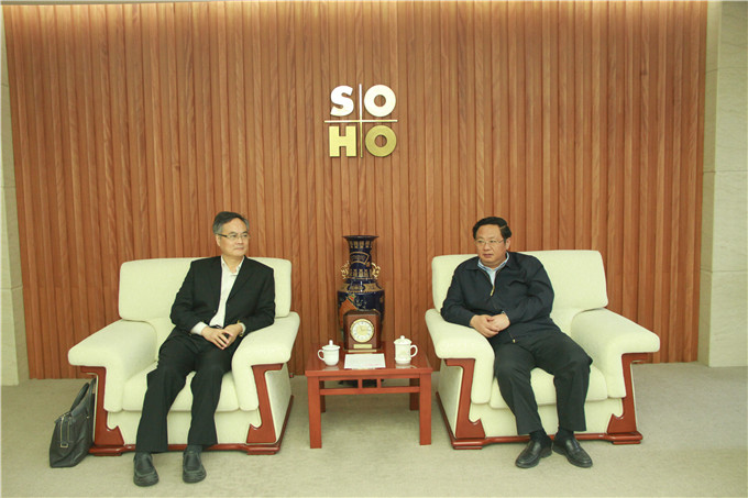 王正喜、周勇會(huì)見昆山花橋經(jīng)濟(jì)開發(fā)區(qū)黨工委副書記、管委會(huì)副主任沈華飛