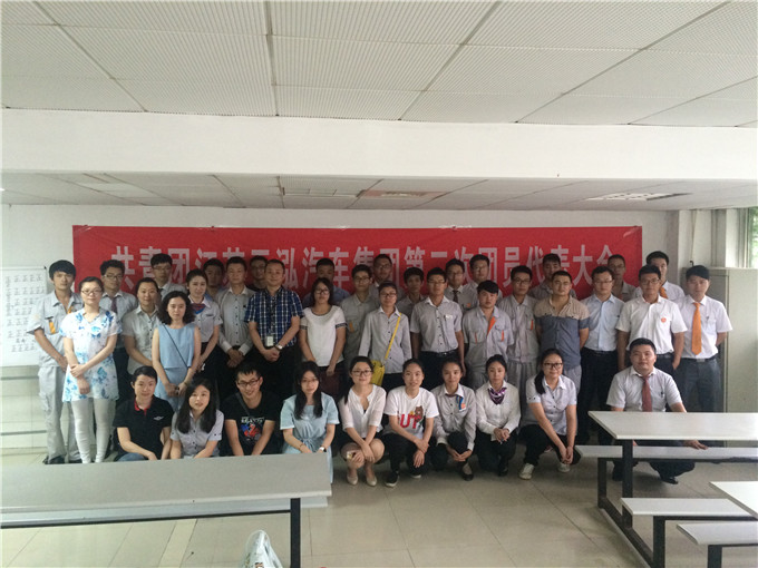 天泓集團(tuán)團(tuán)委召開代表大會進(jìn)行換屆選舉