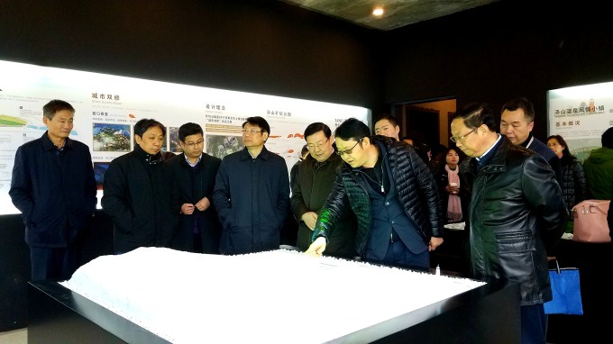 王正喜等集團領導參加湯山溫泉旅游季開幕式并調研省重大項目